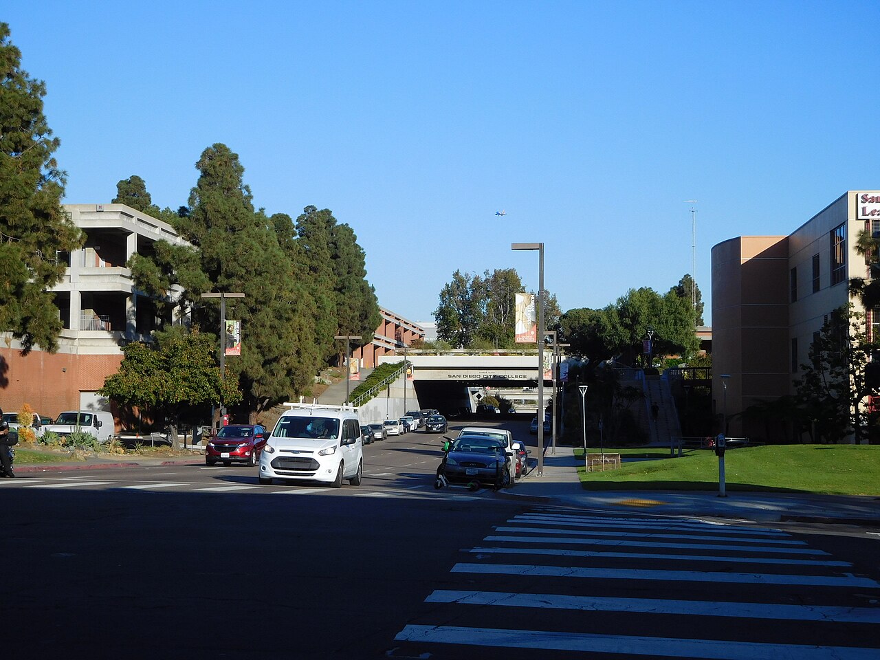 San Diego Park Blvd B Street SDCC, San Diego City College