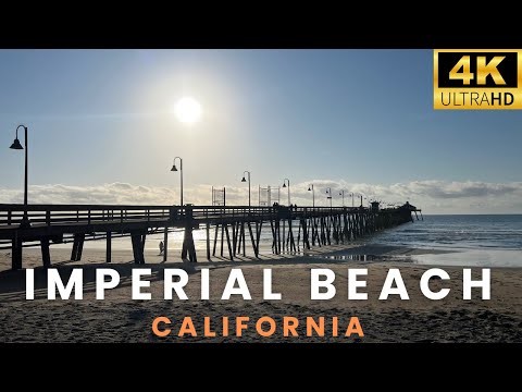 Imperial Beach, California Walking Tour 🇺🇸 | 4K 60FPS by Aussie Jetsetter